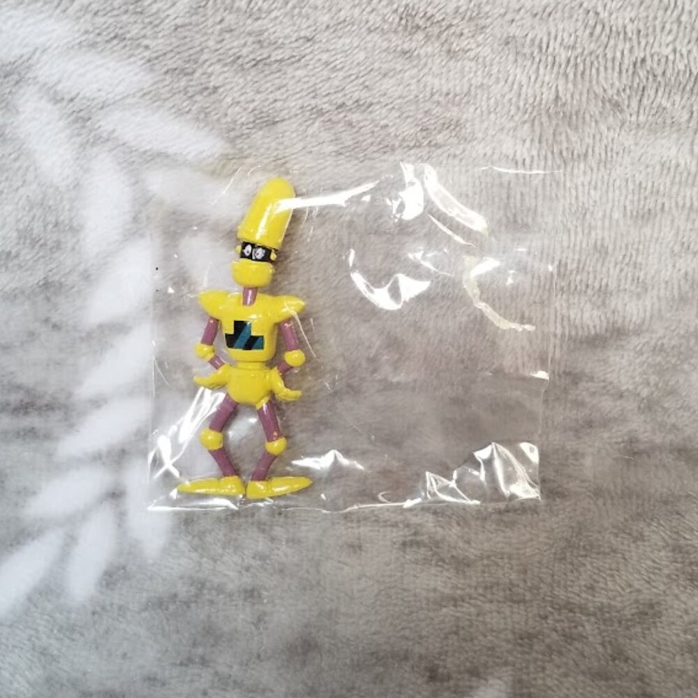 Sonic Figure Decoe the Robot Mini Vintage 2005 Sega Sonic X Cartoon